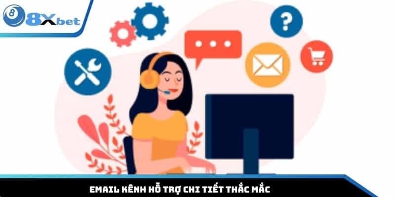 Email kênh hỗ trợ chi tiết thắc mắc